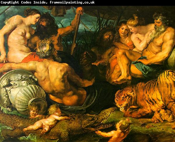 Peter Paul Rubens The Four Quarters of the Globe